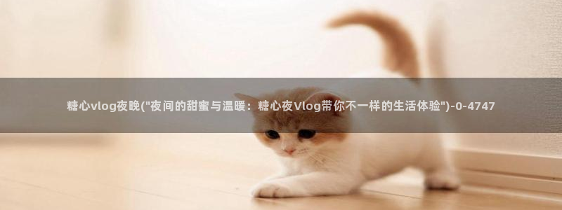 糖心vlog官网福利：糖心vlog夜晚(\